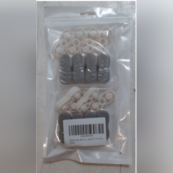 NEW Unbranded 8 Pieces Universal Toilet Seat Bumper Kit with Strong Adhesive - Picture 2 of 2